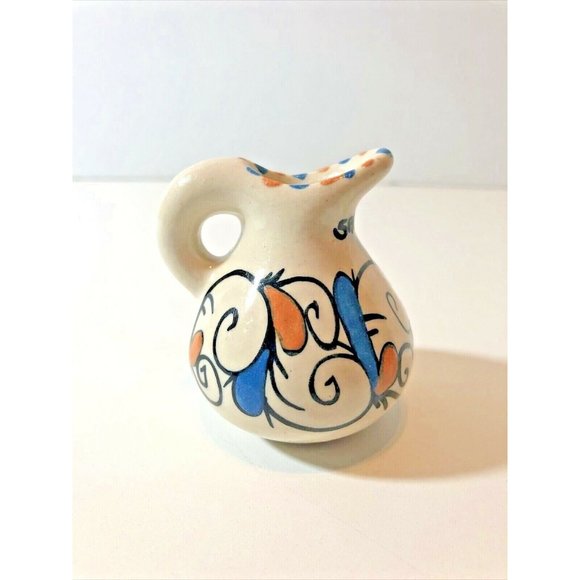 Vintage Glazed Pottery Vase of the Sarawak Tribe Malaysia 2.5" H - Picture 3 of 8